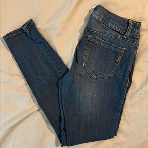 1822 Denim Blue Skinny Jeans Versatile Style